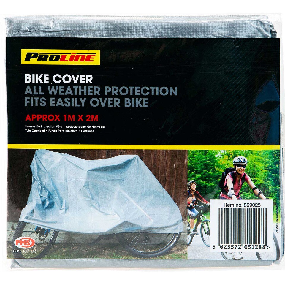 image 1 of VFM e-Store ProLine Grey Bicycle Protection Cover 1m x 2m