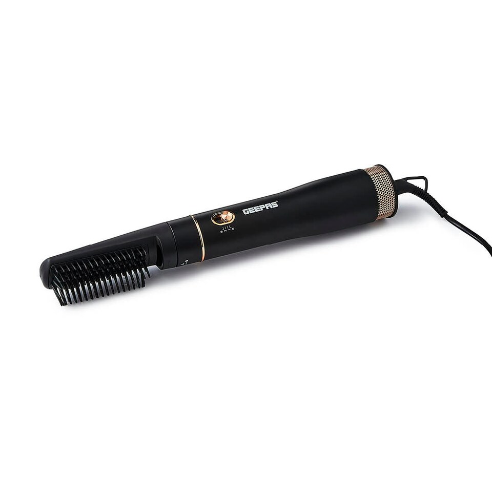 image 1 of GEEPAS 3-in-1 Hair Styler, Hot Air Brush & Volumizer – Hot Air Brush Hair Dryer