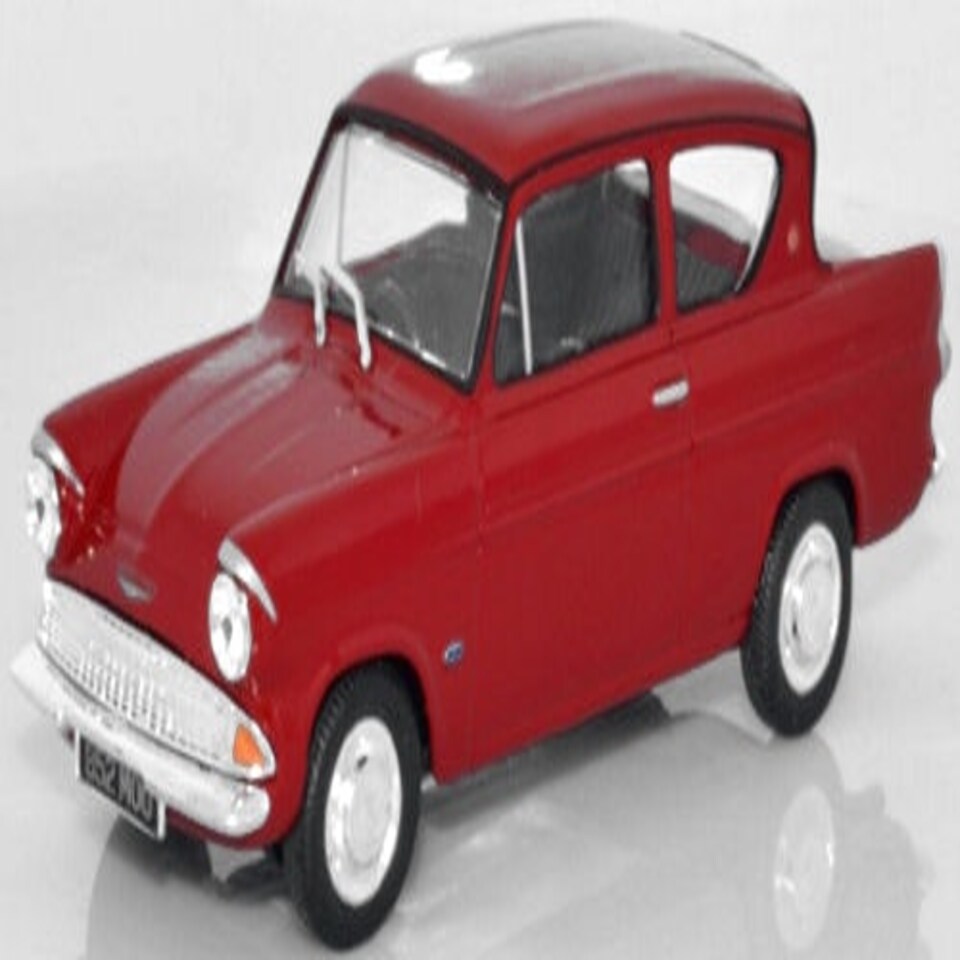 Cararama Ford Anglia 105E Saloon Monaco Red