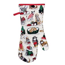 Ulster Weavers Merry Mutts Gauntlet Oven Glove Natural