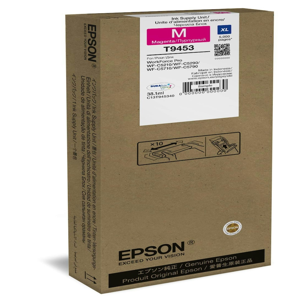 image 1 of Epson WF-C5xxx Series Ink Cartridge XL Magenta C13T945340