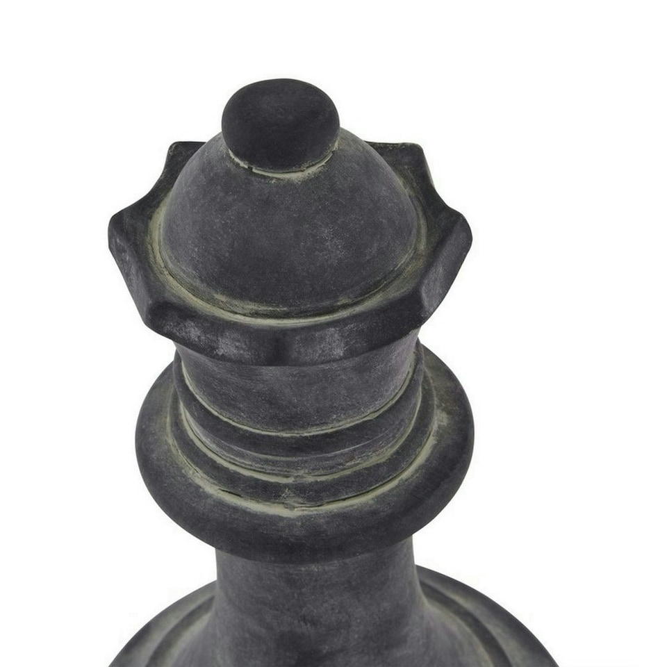 image 1 of Amalfi Queen Chess Piece - Ceramic - L16 x W16 x H29 cm - Grey
