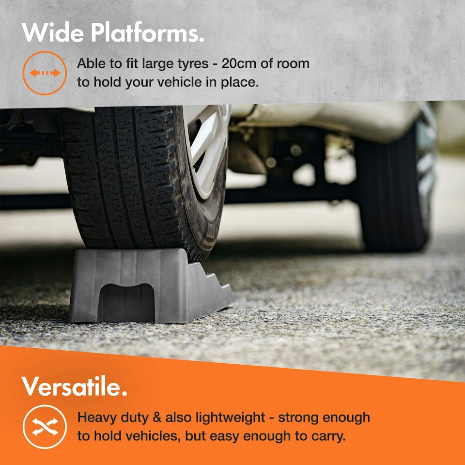 image 1 of VonHaus Caravan Levelling Ramp Set