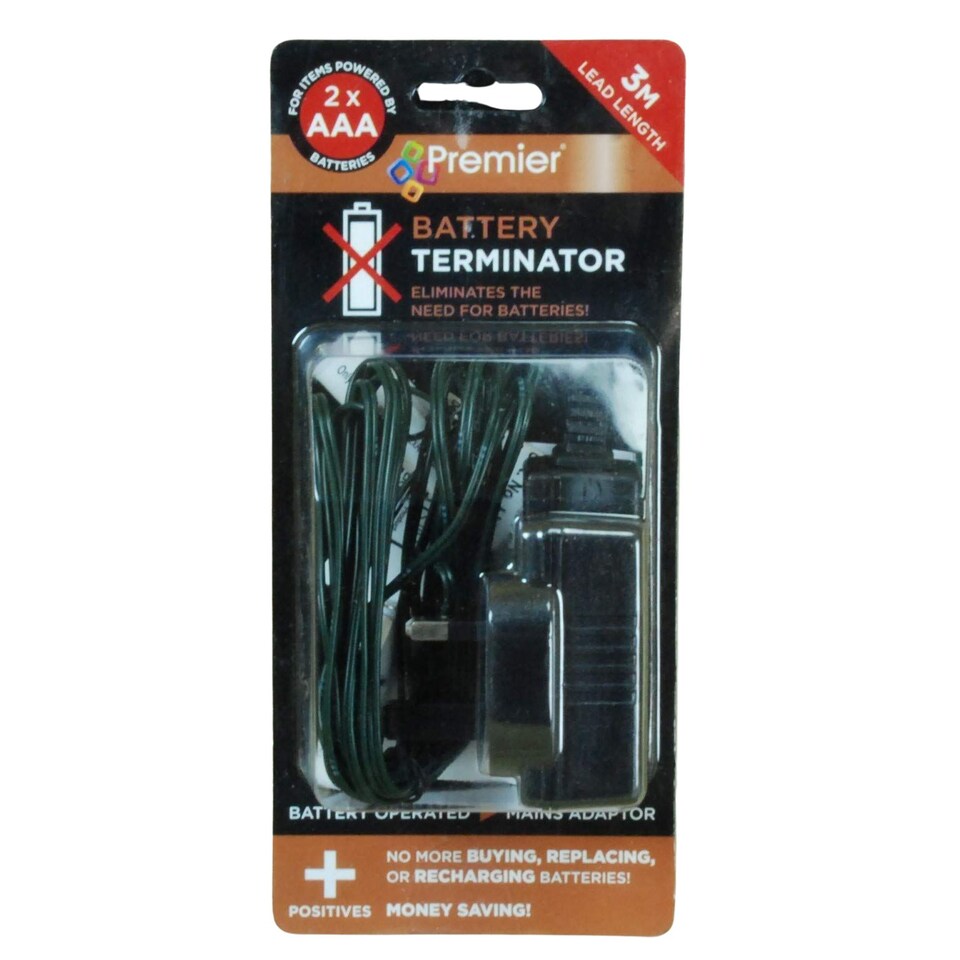 image 1 of 2 x AAA Money Saving Battery Replacement Plug In Adapter