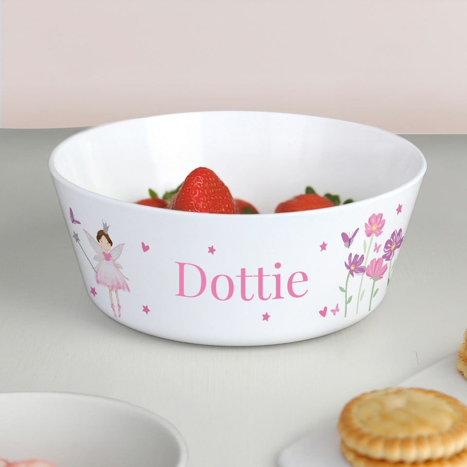 image 1 of Personalised Fairy Princess Bowl