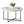 Grey, VonHaus Mosley Round Coffee Table with White & Grey Marble Design White | Grey