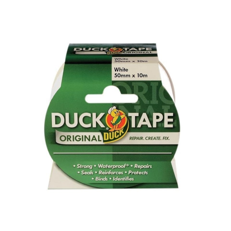 image 1 of Shurtape Duck Tape Original - White - 50mm x 10m White
