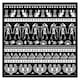 image 2 of Heiroglyphs on black (Picutre Frame) Grey | XL