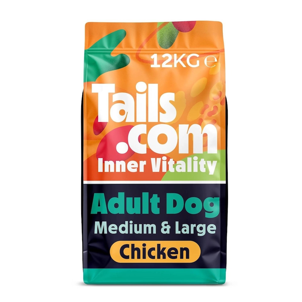 12kg 12Kg Tails Com Inner Chicken Adult Dry Dog pet food packaging