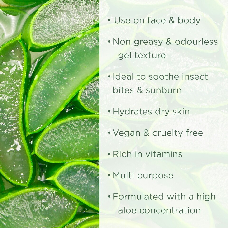 image 1 of PraNaturals Pure Aloe Vera Gel 200ml