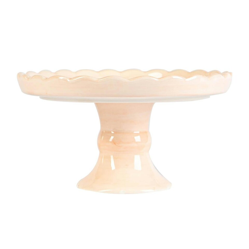 image 1 of Nicola Spring Easter Bunny Cake Stand - 18cm - White White