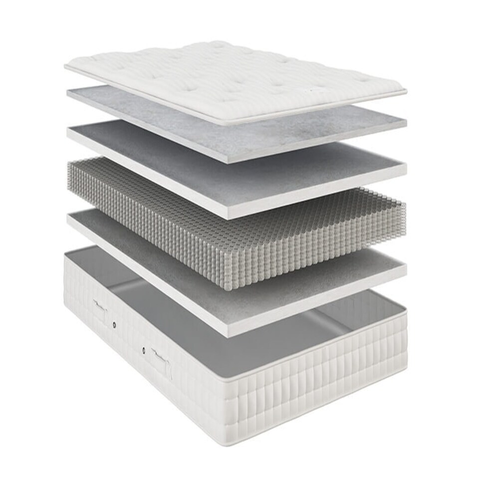 image 1 of Hypnos Hemsworth Deluxe Mattress White | Double
