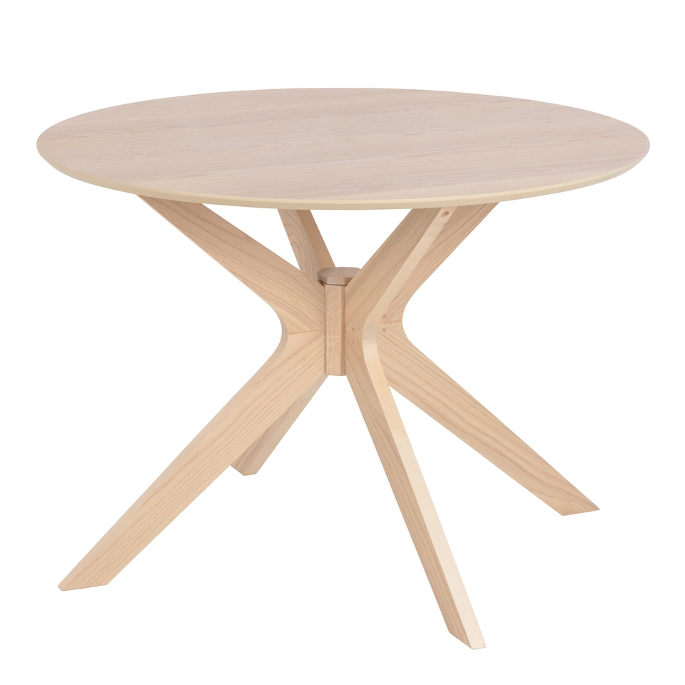 image 1 of I Duncan Round Dining Table in White Oak