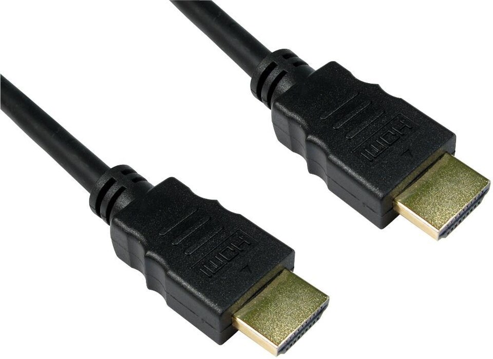 PRO SIGNAL High Speed HDMI Lead, Male to Male, Gold Plated Contacts, 3m Black
