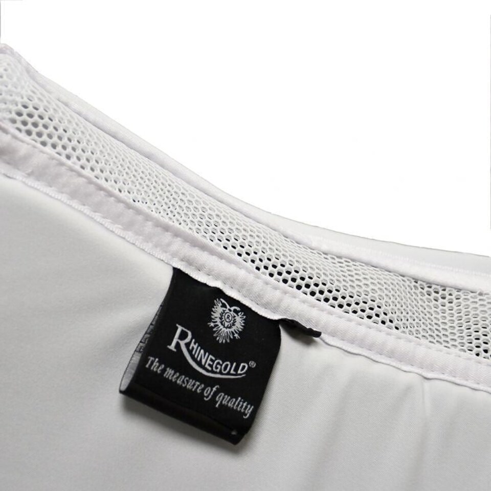 image 1 of Rhinegold Memory Foam Half Pad 3D Mesh Spine Black | Size: Full
Colour: Black