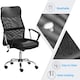 image 5 of Yaheetech Ergonomic Mesh Chair with Lumbar Support Black | Black