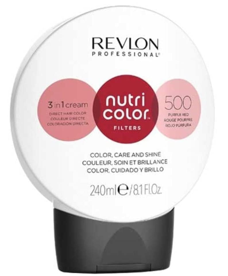 image 1 of Revlon Nutri Color 3 In 1 Cream 500 Purple Red | Multi