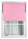 image 2 of FURNISHED Blackout Roller Blinds with Triple Diamond Eyelets Cut to Size Easy Fit Window Shade - (W)150cm x (L)165cm | Pink | Pink | (W) 150cm x (L) 165cm