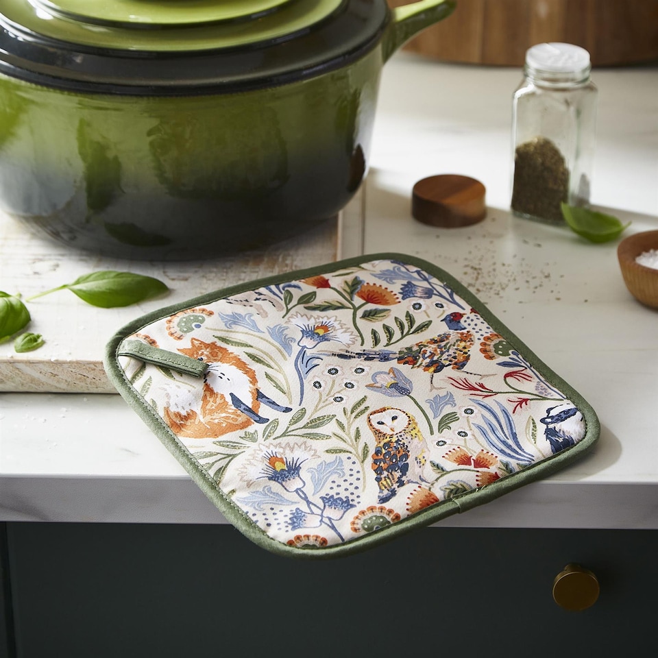 image 1 of Ulster Weavers Blackthorn Pot Mat Beige