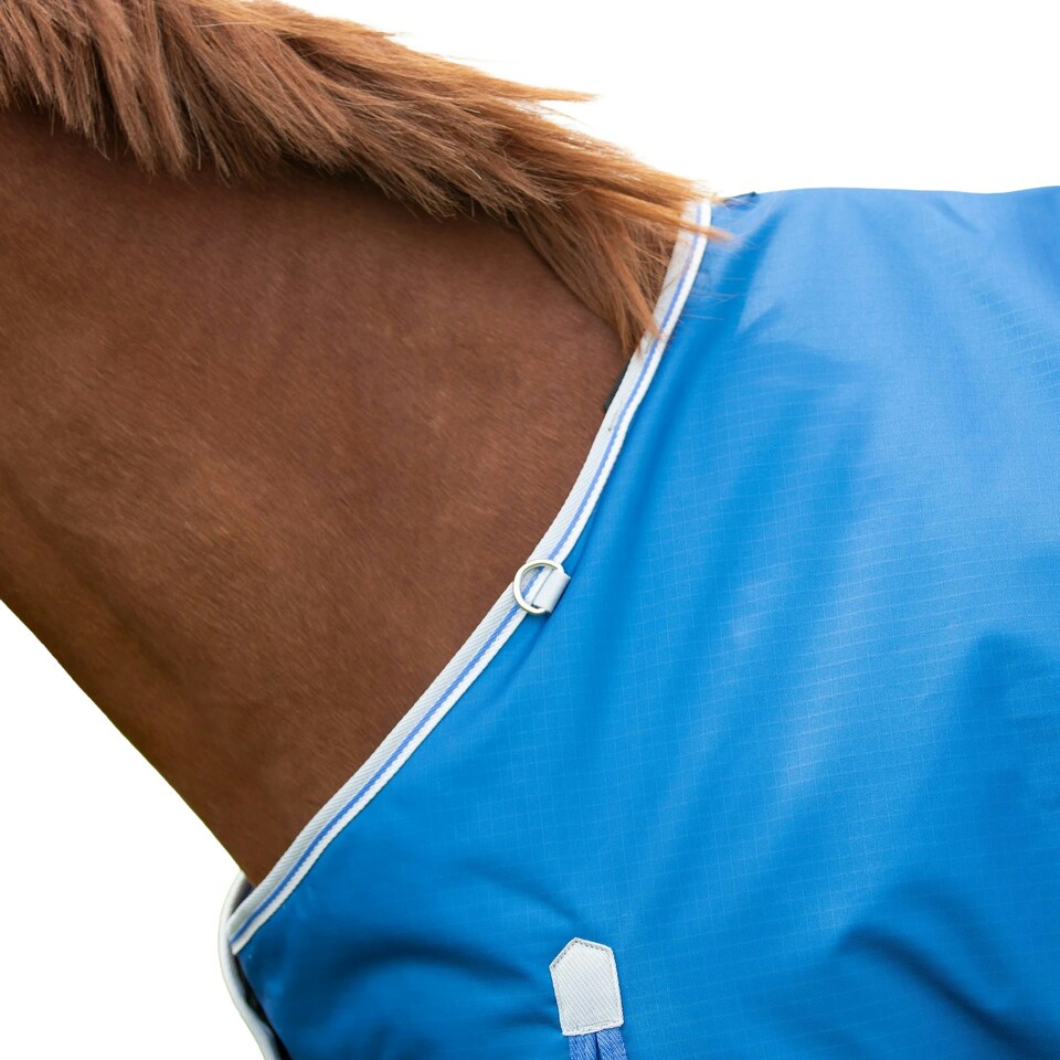 image 1 of Shires Highlander Original 200 Standard-Neck Horse Turnout Rug - Blue - 6´ 3"