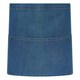 image 1 of Brand Lab Unisex Adult Denim Short Apron - Blue Denim - One Size