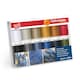 image 1 of Gutermann Denim Thread Set - 12x100m Professional Jeans Thread, Assorted Colours for Robust & Decorative Seams