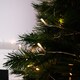 image 10 of 100 LED 10m Premier Christmas Outdoor Multi Function Battery Lights with Timer & Clear Cable in Warm White