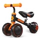 image 1 of AyeKu Baby Toddler Balance Bike Silent Wheels Adjustable Seat, 1-3 Years, Black | Multi