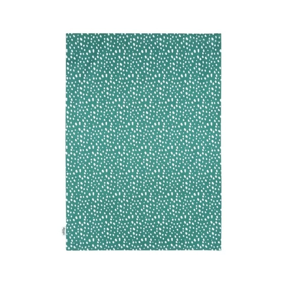 image 1 of Exotic Fruit Recycled Cotton Set of 2 Tea Towels - Blush | Multi