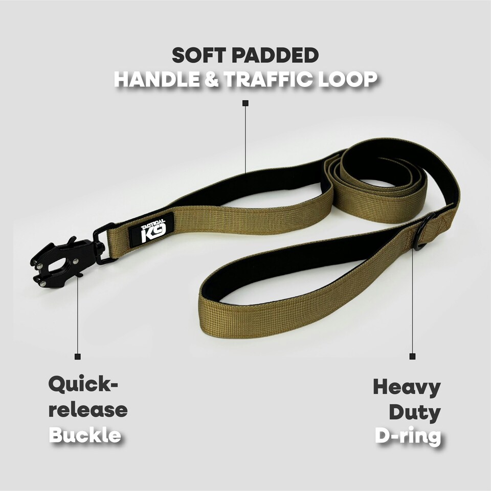 image 1 of HugglePets Tactical K9 Endurance Dog Lead N/A