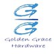 image 3 of Golden Grace T-Bar Bathroom Toilet Loo Door Handles Set on Rose in Polished Chrome Finish with Hinges Silver