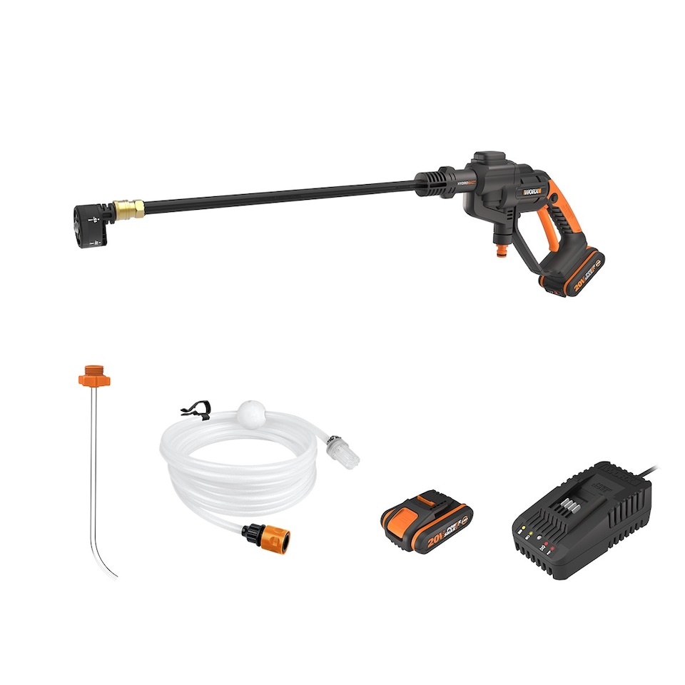 image 1 of WORX 20V Hydroshot Cordless Pressure Cleaner with Kit WG620E.5