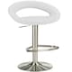 image 4 of Lunar Adjustable Bar Stool - Brown Brown
