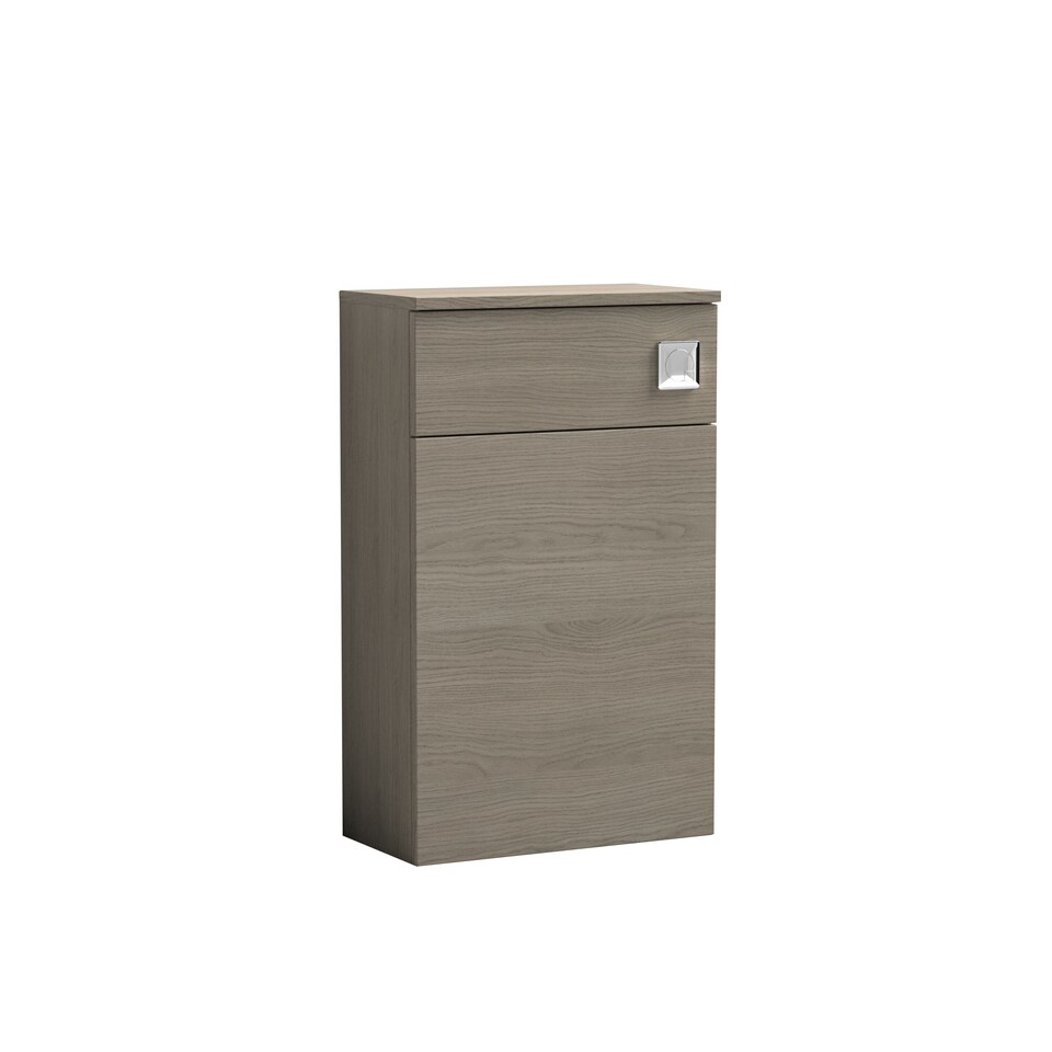 image 1 of Balterley Contemporary Compact Bathroom Rectangular WC Toilet Unit | Brown | Solace Oak | 1