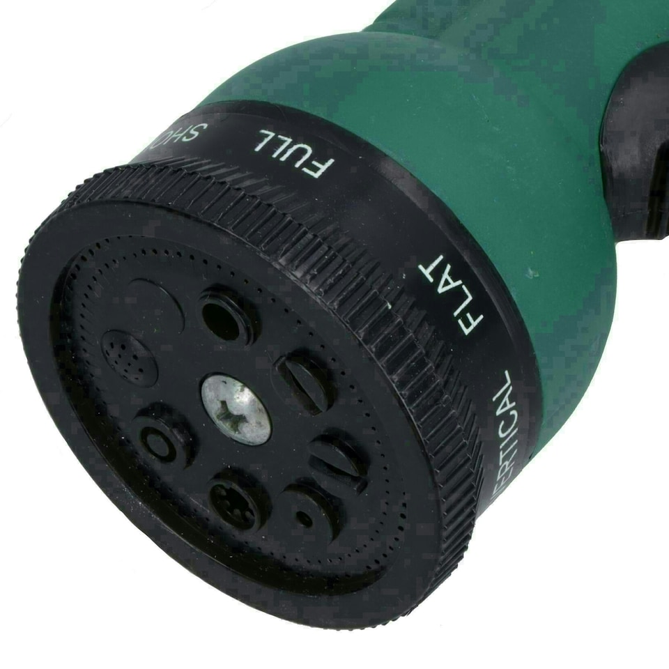 image 1 of Hose Pipe Watering Spray Gun / Nozzle 6 Function Rubber Non-Slip Grip GAR51
