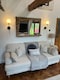 image 7 of Omniance Monaco Rechargeable Wireless Wall Lights with Remote | Clear | Brass