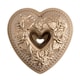 image 6 of Nordic Ware Toffee Floral Heart Cake Pan
