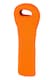 image 1 of Orange Neoprene Wine Bottle Holder