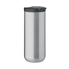 MidOcean Redu Double-Walled 330 ml Bottle - Matt Silver - One Size Multi | One Size