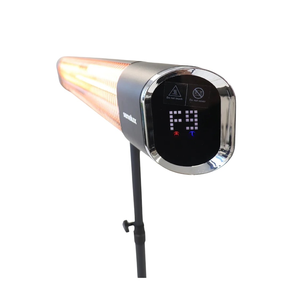 image 1 of Senelux Tripod Mounted Infrared Patio Heater with Remote Control