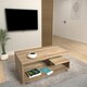 image 3 of Bailey Coffee Table in Antique Oak