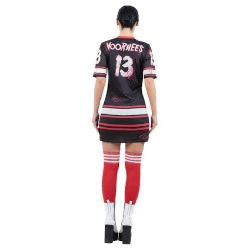 image 1 of Friday the 13th Fancy Dress Costume Ladies Medium - UK 12-14 Multi | 12
