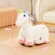 image 7 of AIYAPLAY 6V Electric Ride on Unicorn with Music