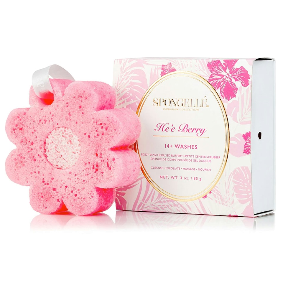 Spongelle Hawaiian Body Wash Infused Buffer He'e Berry 85g