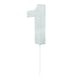 image 2 of Bristol Novelty Diamond Number Cake Topper - Silver - 2 Silver