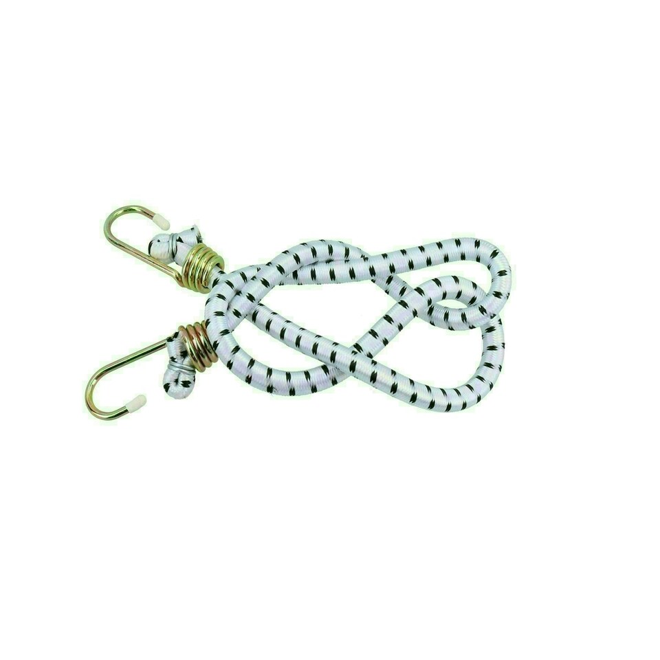 image 1 of 36" Heavy Duty Bungee Cords Fasteners Tie Downs Fastening Metal Hooks 10pk