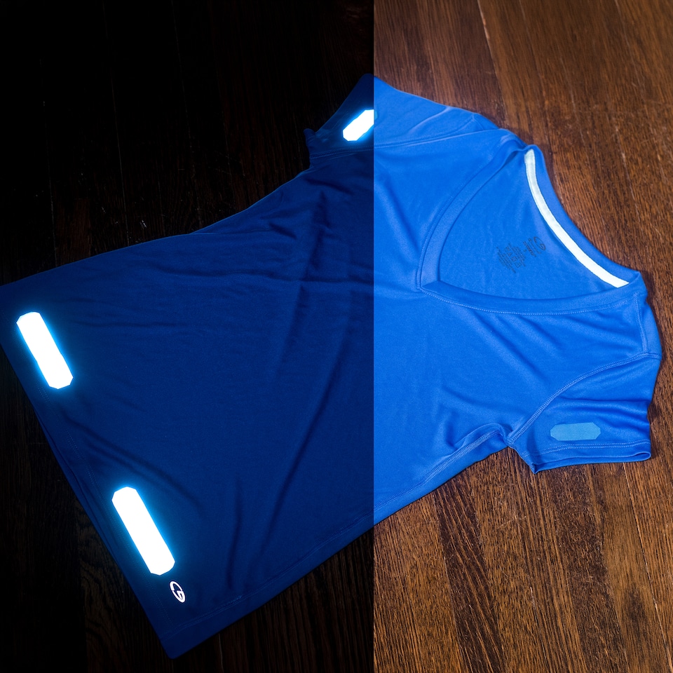 image 1 of Brilliant Reflective Iron Strips - Blue