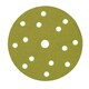 image 3 of 150mm Sanding Discs Aluminium Oxide Abrasive 120 Grit 15 Hole Hook + Loop 200pc