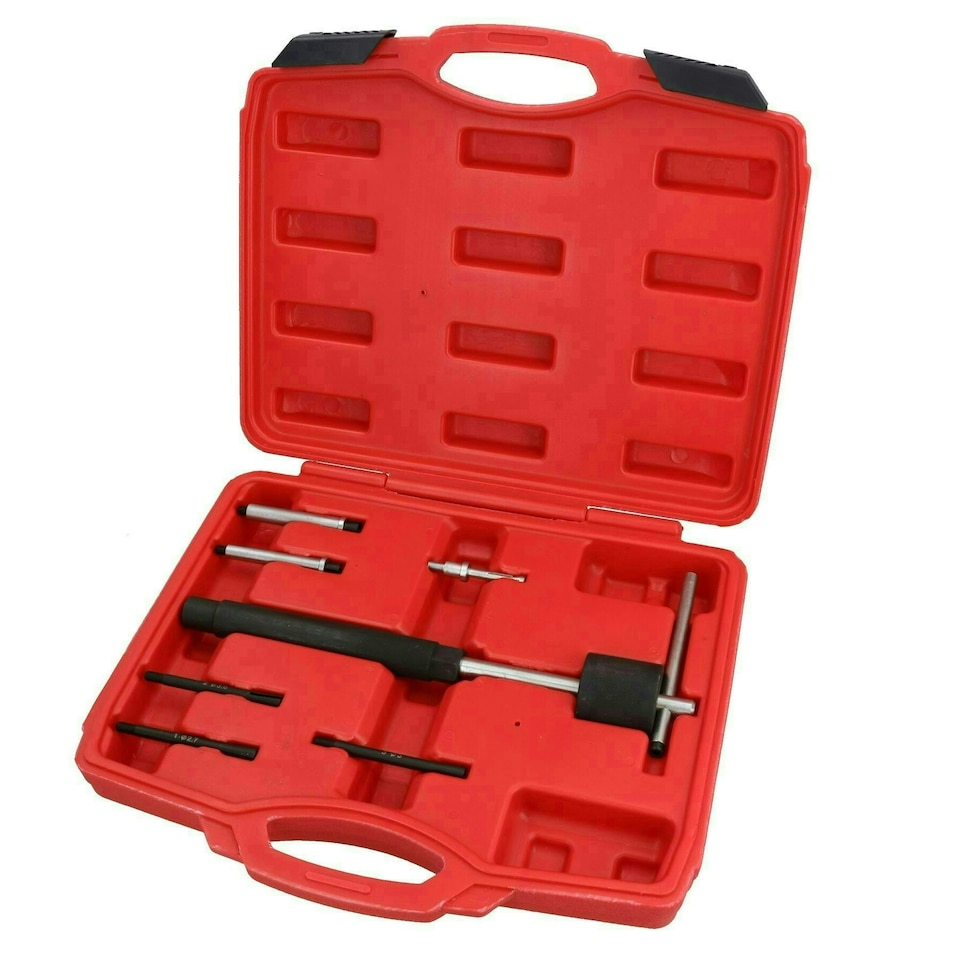 image 1 of Glow Heater Plug Puller Kit Extractor Remover Slide Hammer Universal Failed Plug