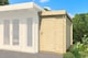 image 1 of Bike Extension 2600-Log Cabin, Wooden Garden Room, Timber Summerhouse, Home Office - L150 x W290 x H210.9 cm | Brown
